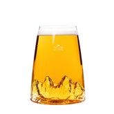Alaskan Maker - Bicchiere long drink con topografia Tre Cime, Trasparente